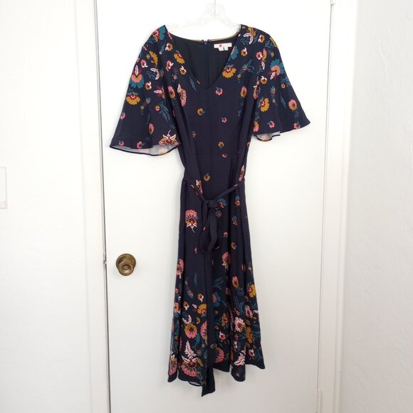 Boden Dresses & Skirts - Boden Navy Floral Emilie Midi Dress